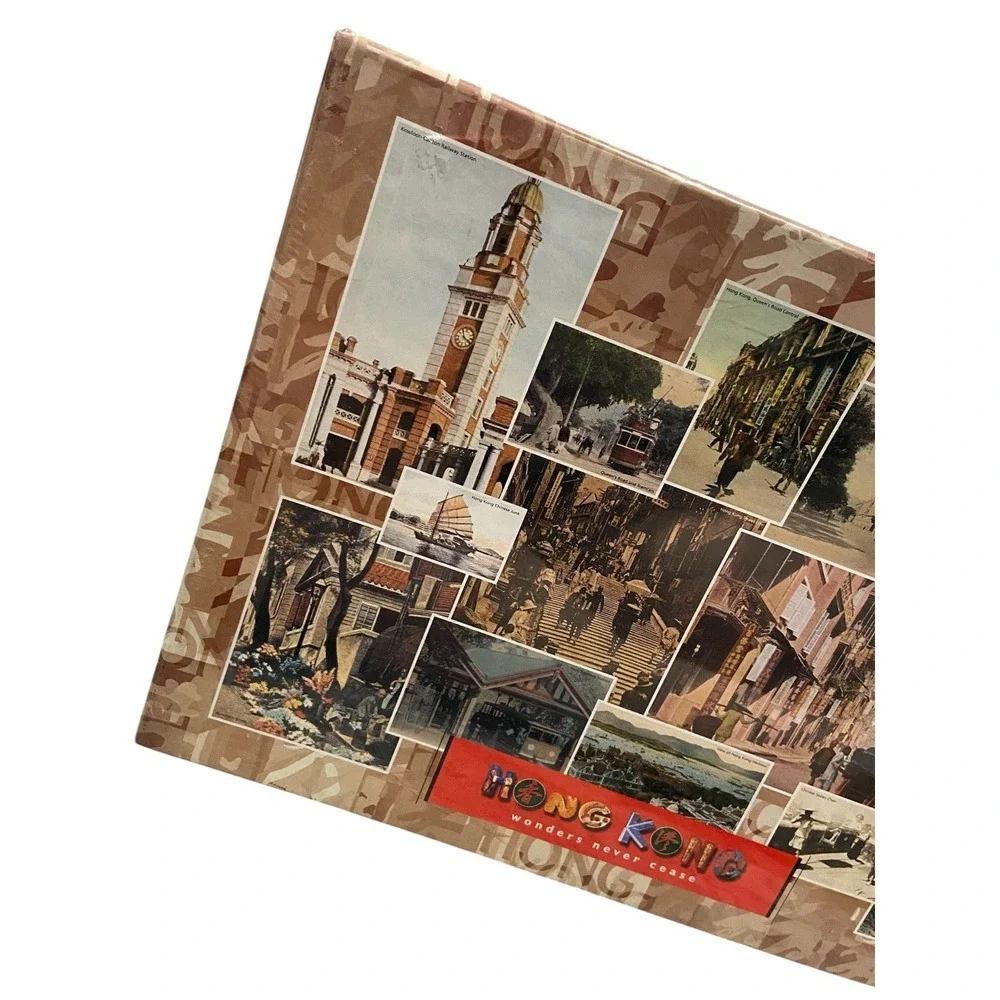 Hong Kong Wonders Never‎ Cease Old Hong Kong 500 Pc Jigsaw Puzzle Sealed VTG